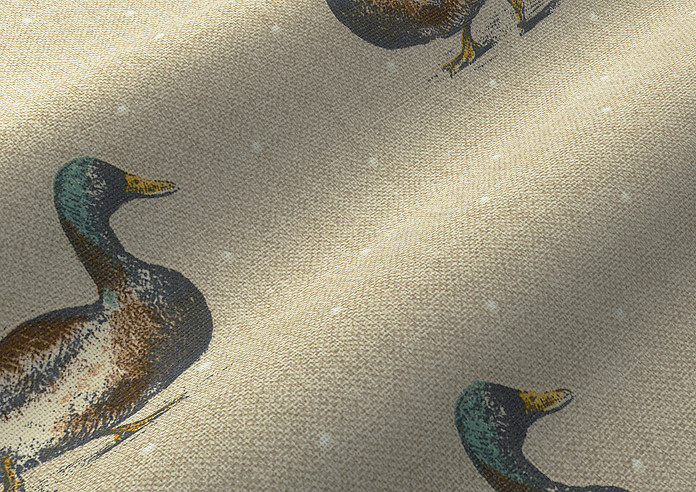 Mallard, Natural - Made to Measure Curtains - Image 4